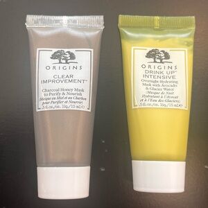 Origins Charcoal and Avocado Mask Set